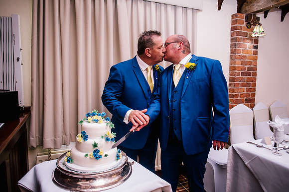 Slaters Country Inn Wedding Photography - Brian & Keith -422