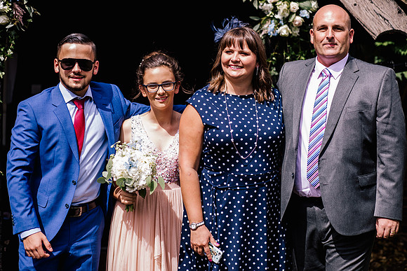 The Oak Tree Of Peover Wedding Photography - Cheshire Wedding Photographer-407