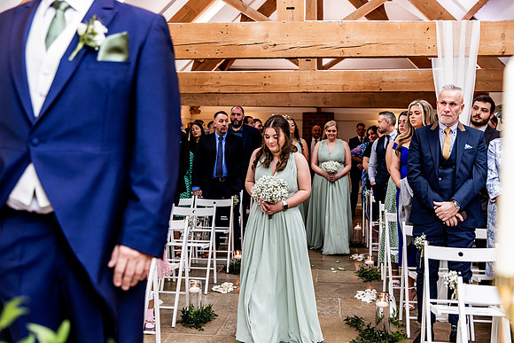 Hanbury Barn Wedding Photography - Laura & Phil-280