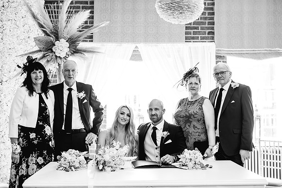 The Post House Stafford Wedding Photography - Vicky & Craig-261