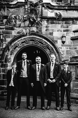 Manor House Hotel Wedding Photography - Megen & Dan-229