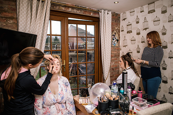 The Oak Tree Of Peover Wedding Photography - Nikki & Tom.-80