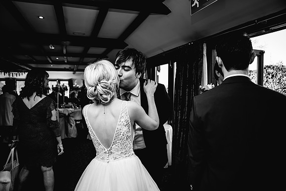 Three Horseshoes Wedding Photography - Staffordshire Weddding Photographer - Laura & Louis-478