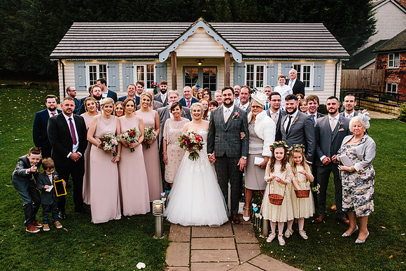 Slaters Country Inn Wedding Photography - Katie & Louis - Staffordshire Wedding Photographer-291