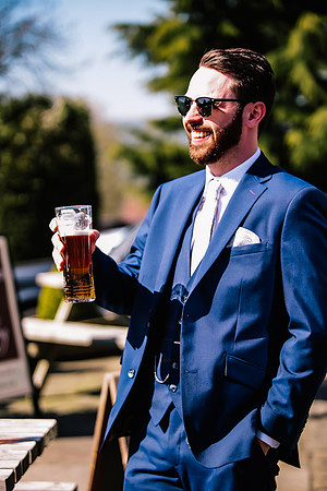 Three Horseshoes Wedding Photography - Staffordshire Weddding Photographer - Laura & Louis-216