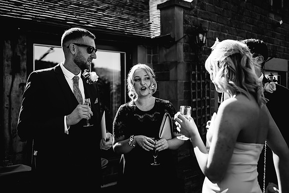 Three Horseshoes Wedding Photography - Staffordshire Weddding Photographer - Laura & Louis-343