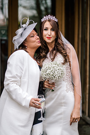 The Oak Tree Of Peover Wedding Photography - Nikki & Tom.-371