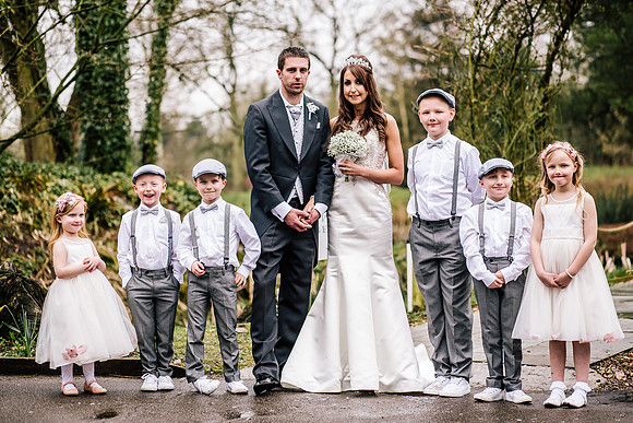 The Oak Tree Of Peover Wedding Photography - Nikki & Tom.-502