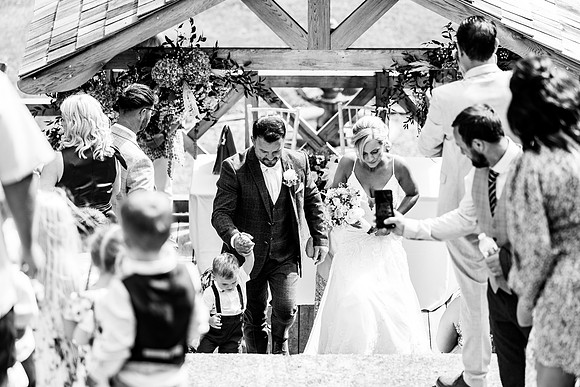 Talhenbont Hall Wedding Photography - Tammy & Lee-408