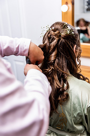 Hanbury Barn Wedding Photography - Laura & Phil-63