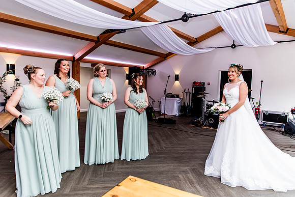 Hanbury Barn Wedding Photography - Laura & Phil-260
