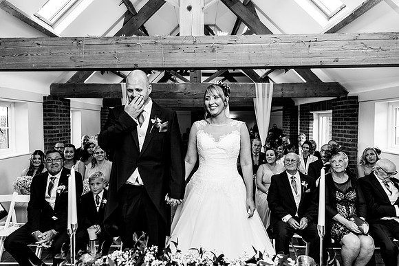 Hanbury Barn Wedding Photography - Laura & Phil-298