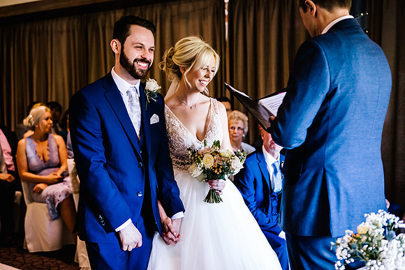 Three Horseshoes Wedding Photography - Staffordshire Weddding Photographer - Laura & Louis-257