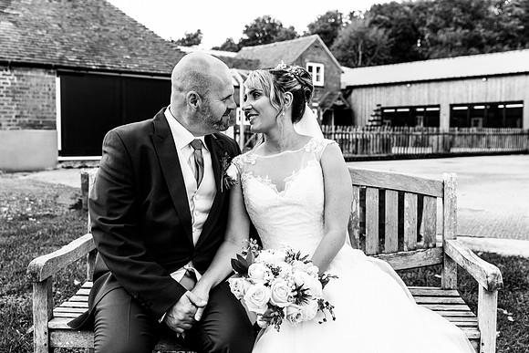 Hanbury Barn Wedding Photography - Laura & Phil-609