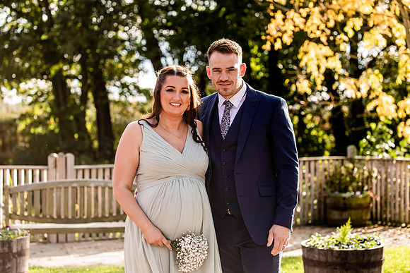 Hanbury Barn Wedding Photography - Laura & Phil-629