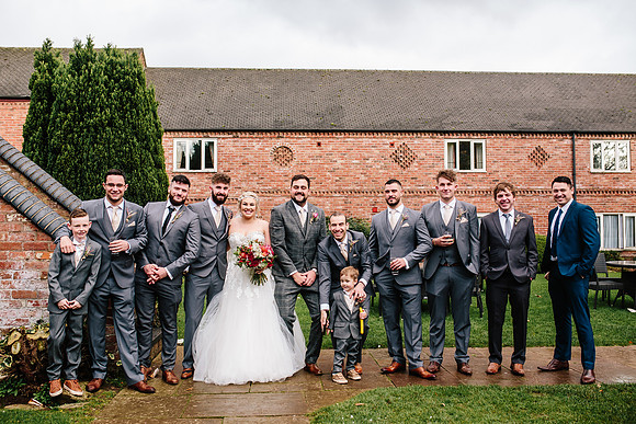 Slaters Country Inn Wedding Photography - Katie & Louis - Staffordshire Wedding Photographer-338