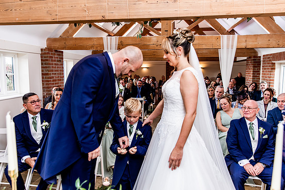 Hanbury Barn Wedding Photography - Laura & Phil-311