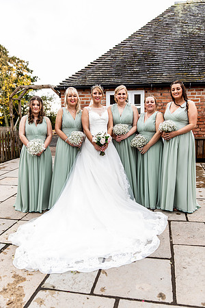 Hanbury Barn Wedding Photography - Laura & Phil-426