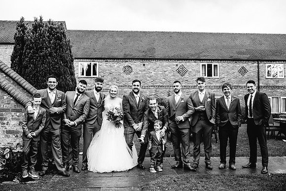 Slaters Country Inn Wedding Photography - Katie & Louis - Staffordshire Wedding Photographer-337