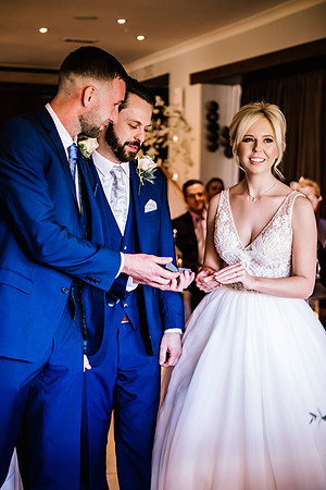 Three Horseshoes Wedding Photography - Staffordshire Weddding Photographer - Laura & Louis-270