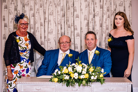 Slaters Country Inn Wedding Photography - Brian & Keith -211
