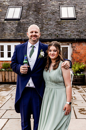 Hanbury Barn Wedding Photography - Laura & Phil-540
