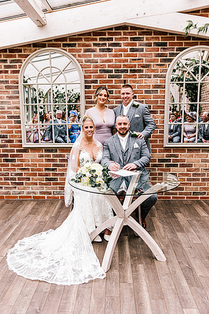 Foxtail Barns Wedding Photography - Kate & Jonathon-380