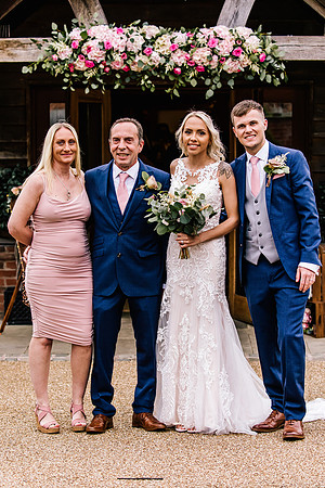 Sandhole Oak Barn Wedding Photography - Caitlin & Shane-527