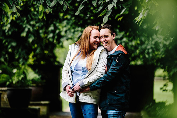Heather & Paul - Engagement Photography - Trentham Gardens0003