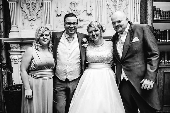 Keele Hall Wedding Photography - Katie & Simon-633
