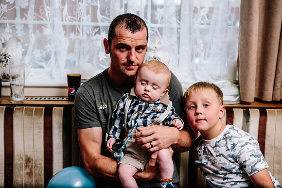 FInley 1st Birthday - Staffordshire Photographer-178