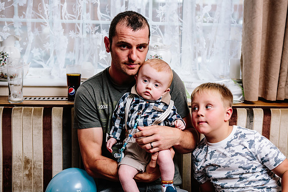 FInley 1st Birthday - Staffordshire Photographer-177