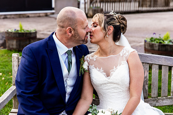 Hanbury Barn Wedding Photography - Laura & Phil-613