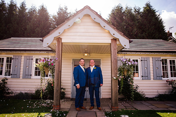 Slaters Country Inn Wedding Photography - Brian & Keith -349