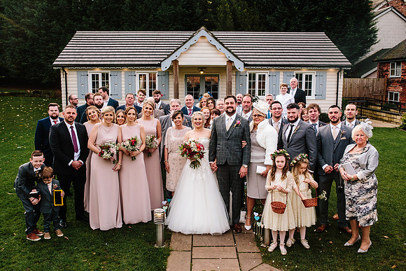 Slaters Country Inn Wedding Photography - Katie & Louis - Staffordshire Wedding Photographer-289