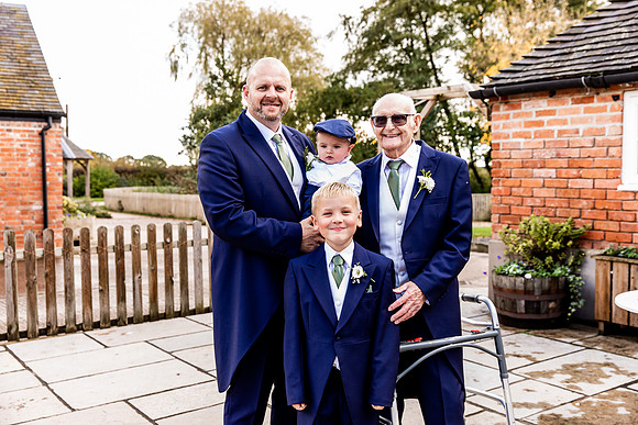 Hanbury Barn Wedding Photography - Laura & Phil-509