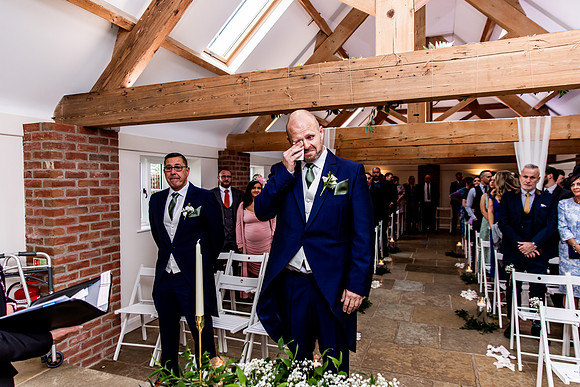 Hanbury Barn Wedding Photography - Laura & Phil-271
