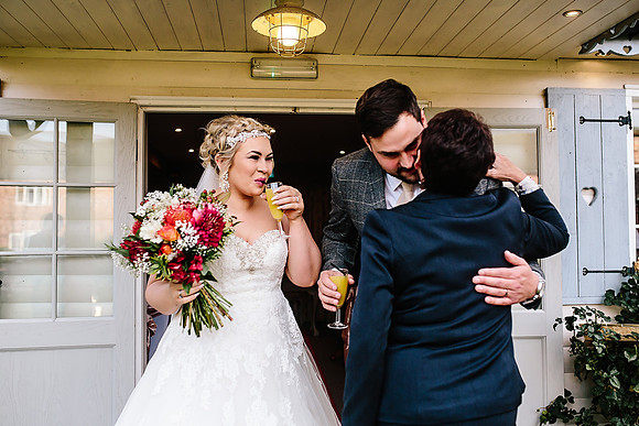 Slaters Country Inn Wedding Photography - Katie & Louis - Staffordshire Wedding Photographer-272