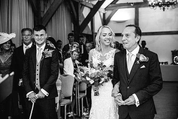 Sandhole Oak Barn Wedding Photography - Caitlin & Shane-312