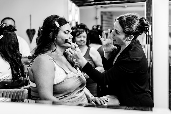 Charlotte & Paul - Foxtail Barns Wedding Photography-178