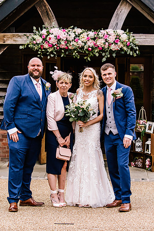 Sandhole Oak Barn Wedding Photography - Caitlin & Shane-531
