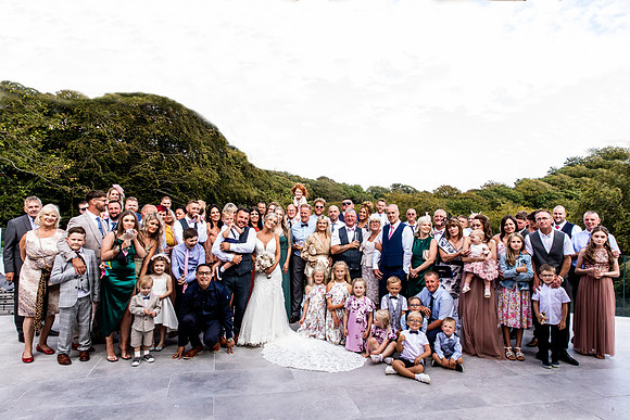 Talhenbont Hall Wedding Photography - Tammy & Lee-548