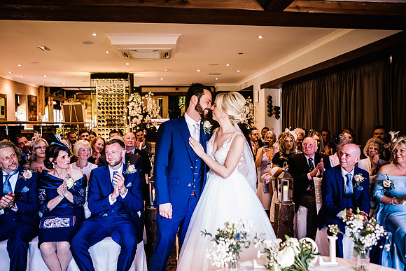 Three Horseshoes Wedding Photography - Staffordshire Weddding Photographer - Laura & Louis-276