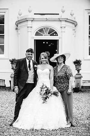 Somerford Hall Wedding Photography - Staffordshire Wedding Photographer - Daisy & Zack-600