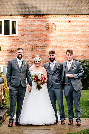 Slaters Country Inn Wedding Photography - Katie & Louis - Staffordshire Wedding Photographer-346