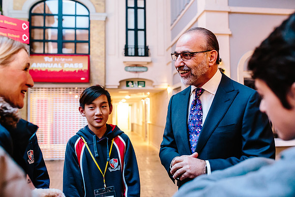 Theo Paphitis @ TNEC Launch - Kidzania-13