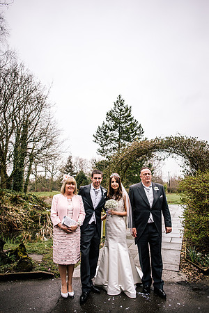 The Oak Tree Of Peover Wedding Photography - Nikki & Tom.-487