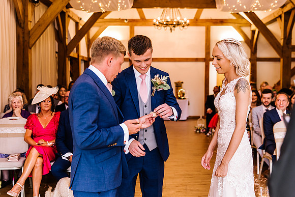 Sandhole Oak Barn Wedding Photography - Caitlin & Shane-349
