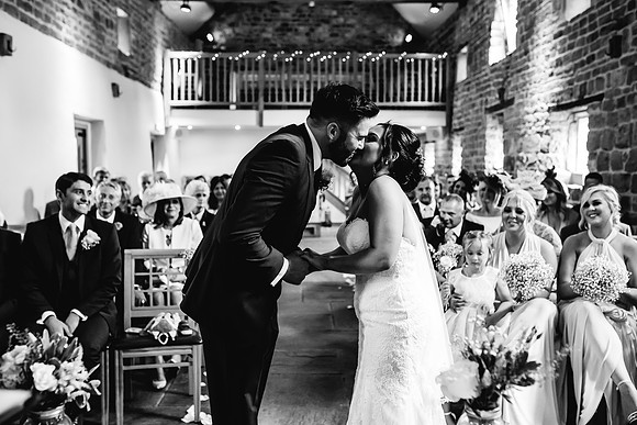 The Ashes Barns Wedding - Emma & Alistair-370