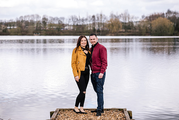 Kelly & Matt - Westport Lake Engagement Shoot. -5
